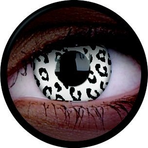 Glow White Leopard (Annuelles) (2 lentilles)