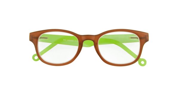 RIO - Lunette lecture Plastique brun-vert