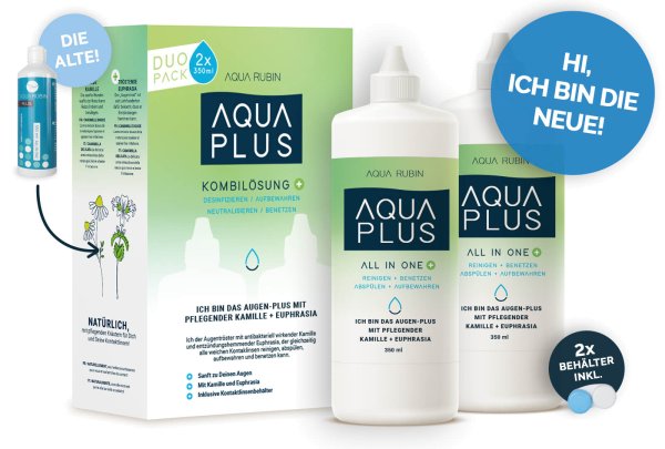 AQUA PLUS Kombilösung (2x350ml)