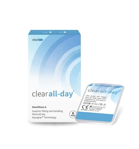 Clear all-day (6 lentilles)