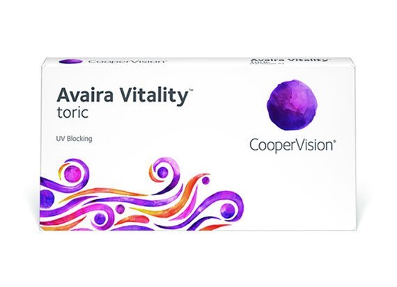 Avaira Vitality toric - vorher Avaira toric (1x6)