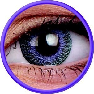 Fusion Grey Violet (3-Mois) (2 lentilles)