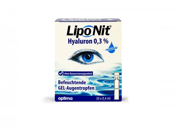 Lipo Nit GEL-Augentropfen 0,3% Hyaluron (30x 0,4ml)